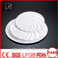 P&T ceramics factory porcelain plates, round plates, porcelain tableware